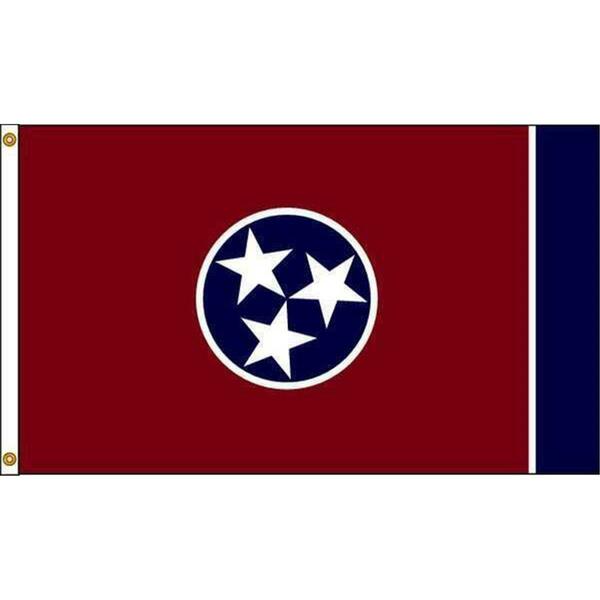 Ss Collectibles 4 ft. X 6 ft. Nyl-Glo Tennessee Flag SS169212